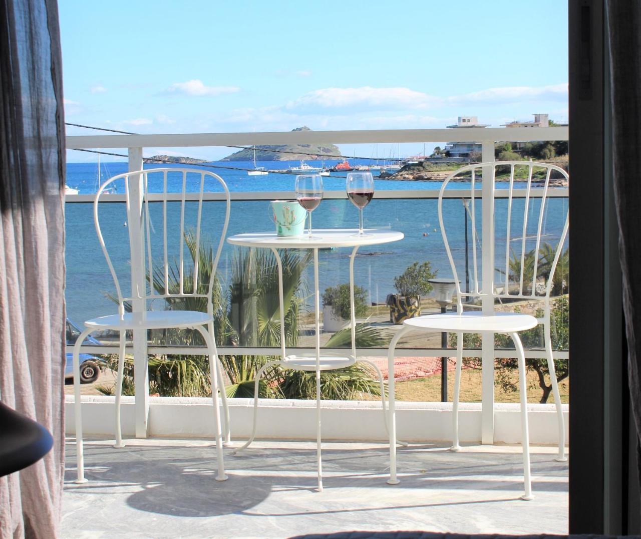 Apartments Mare Blu By The Sea. Pórto Ráfti 外观 照片